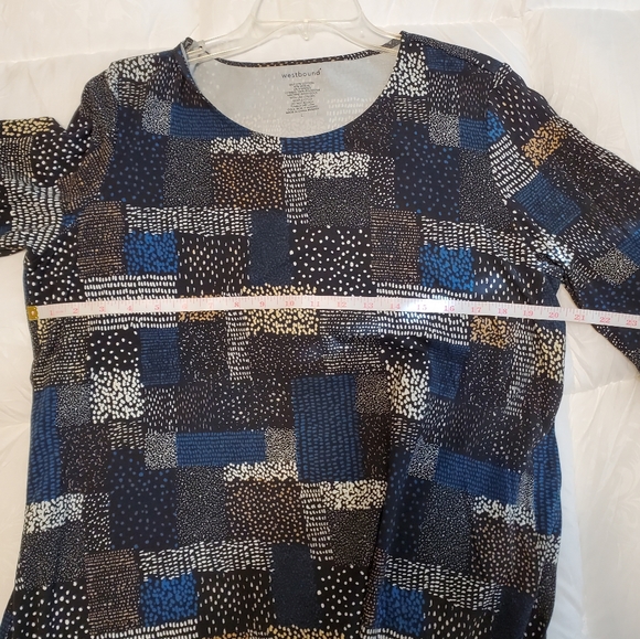 Westbound Multi Graphic Tunic Top - Picture 8 of 9